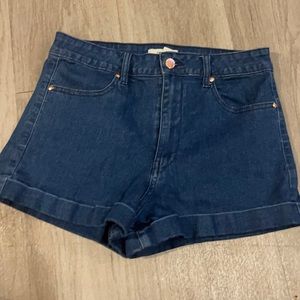 Forever 21 High rise Jean Shorts